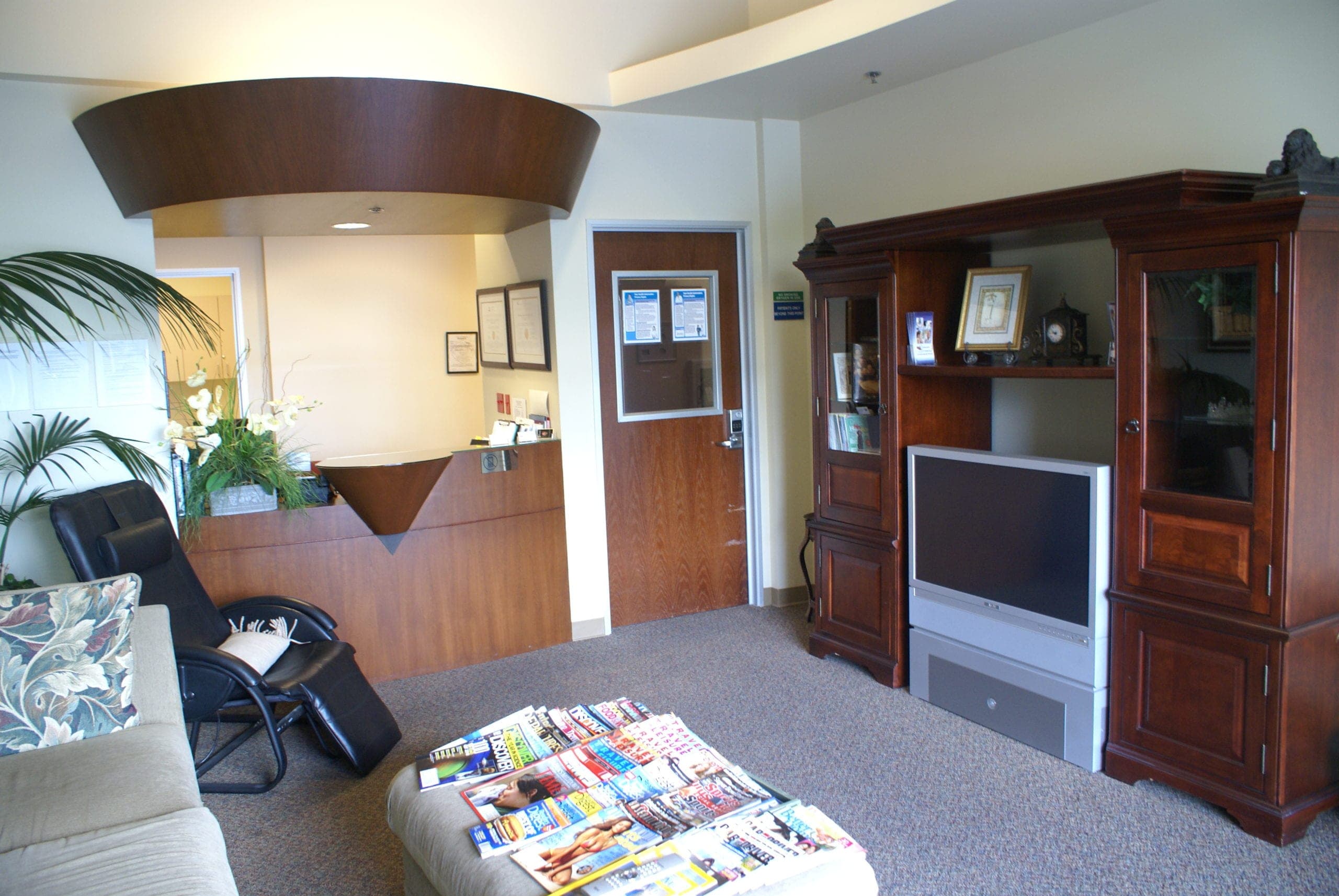 An image of the waiting room.
